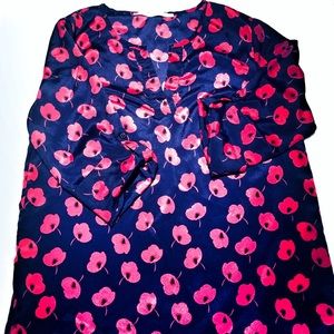 41 Hawthorne Poppy Blouse